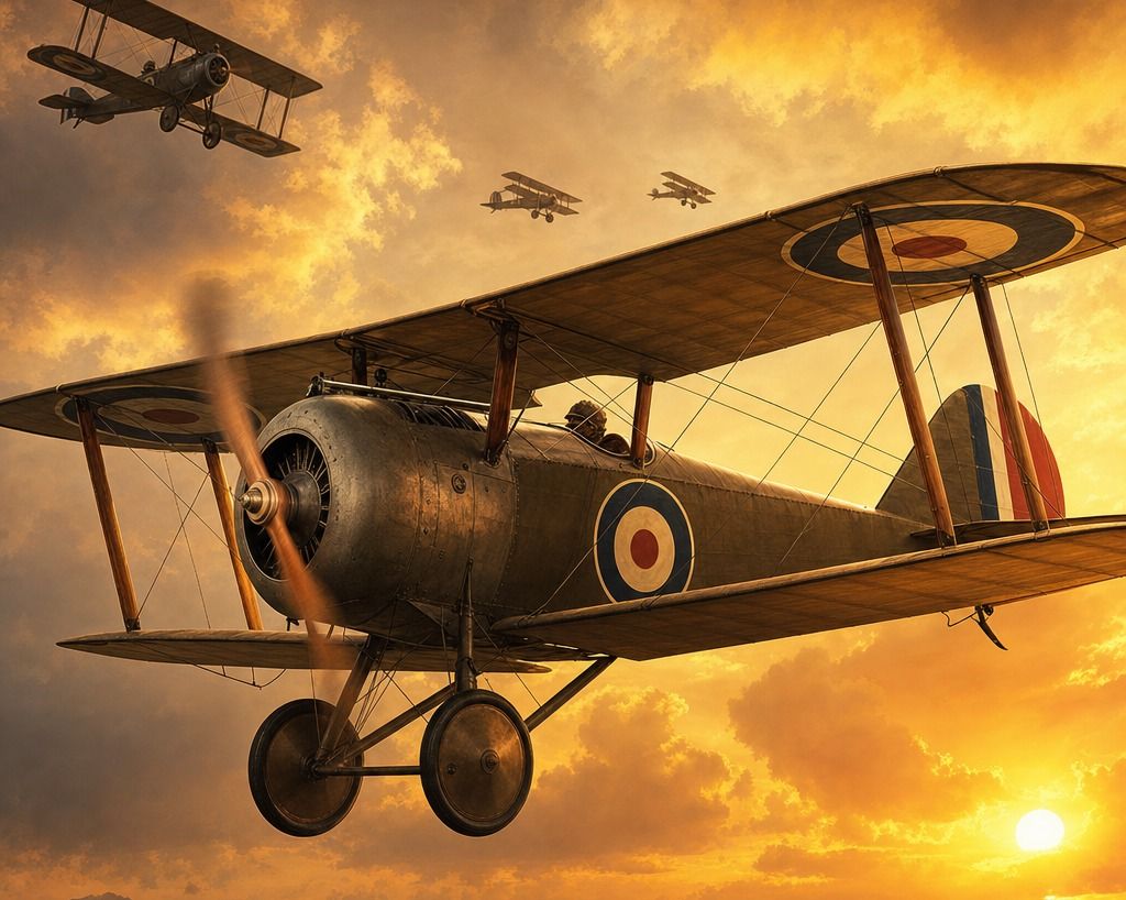 Painted portrait of the Bristol Scout