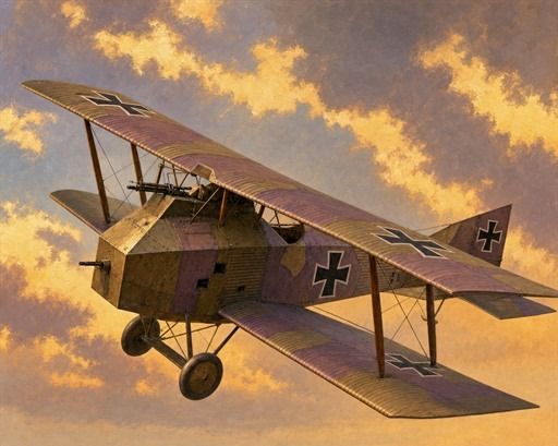 Painted portrait of the Junkers